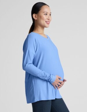 Featherweight Feels Like Home Long Sleeve Maternity Top