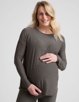 Featherweight Feels Like Home Long Sleeve Maternity Top