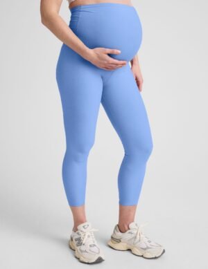 Spacedye Love The Bump Capri Maternity Legging