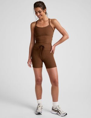brown high-waisted 5